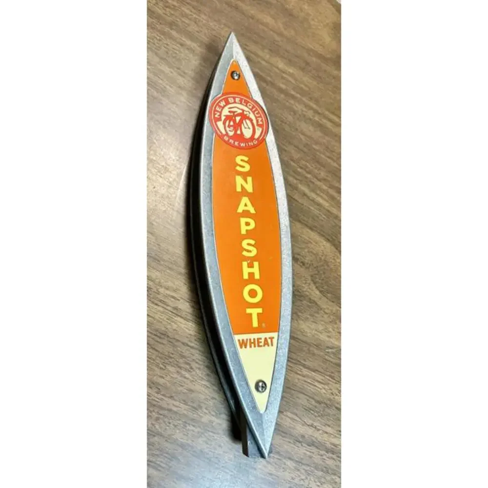 New Belgium Snapshot Wheat Tap‎ Handle – Pub Style Bar Decor